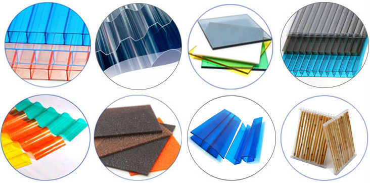 What are the different types of polycarbonate sheets on the market?